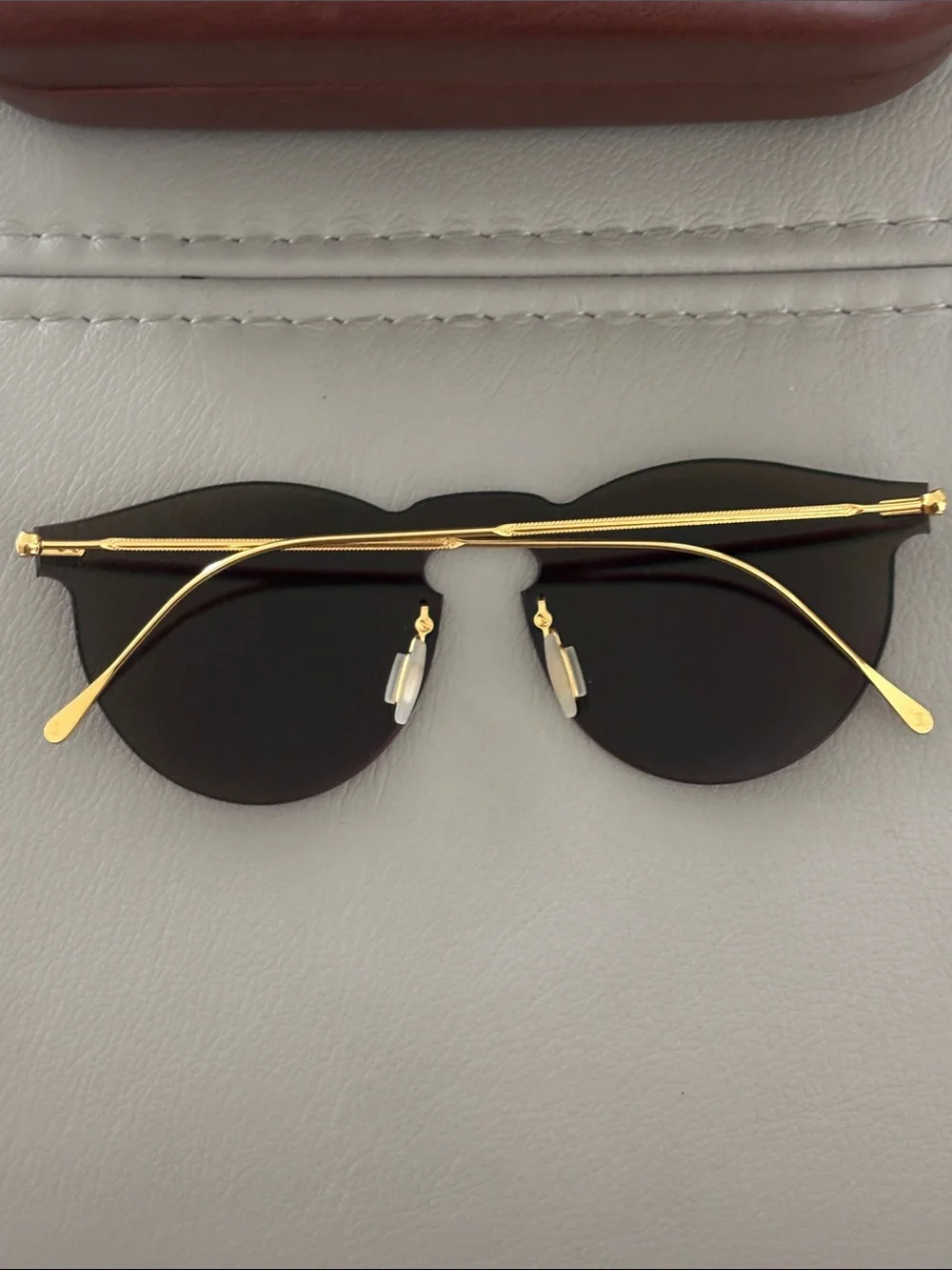 Illesteva Round Leonard Mask Sunglasses